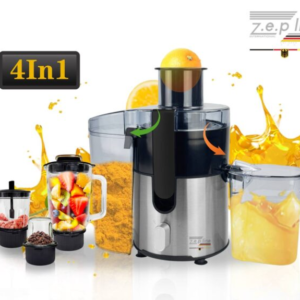 Соковитискач 4 в 1 Блендер-Міксер-Подрібнювач Zepline ZP122 з потужністю 3000Вт