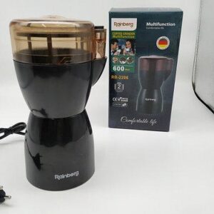 Роторна електрична кофемолка 600W подрібнювач млина для кофе Rainberg RB-2206