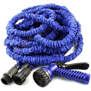 Шланг для поливу X HOSE 30 м поливальний розтягується з розпилювачем Blue